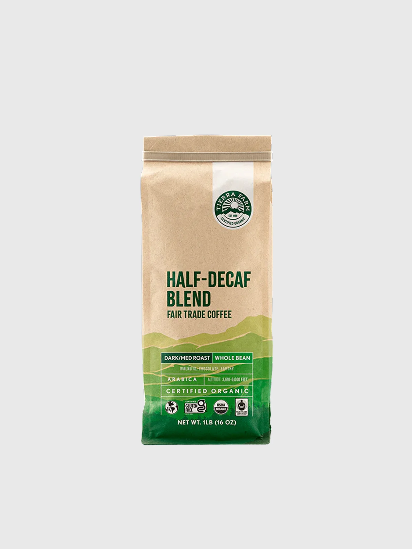Organic Half-Decaf Blend Coffee