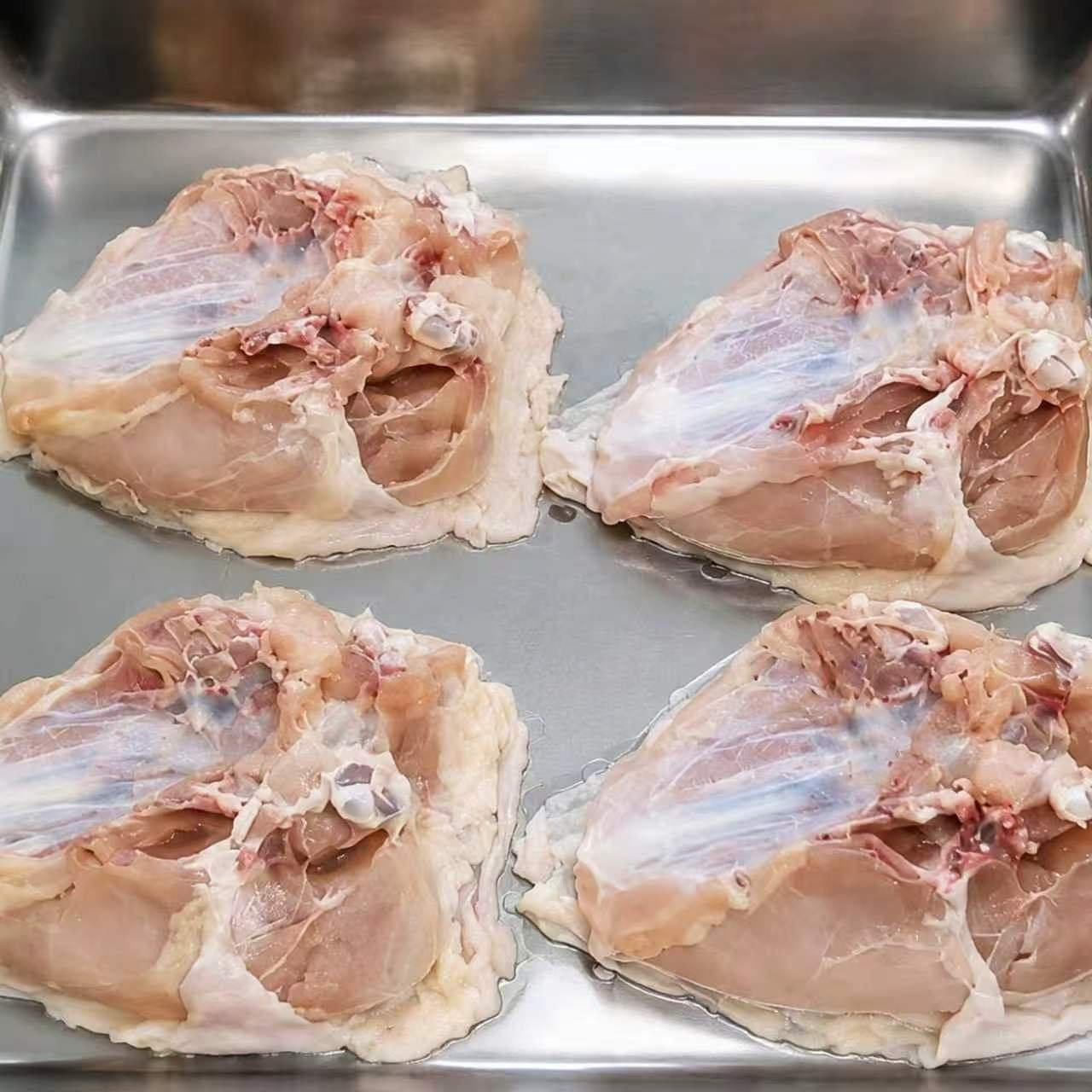 Frozen Chicken Breast with Bone and Skin